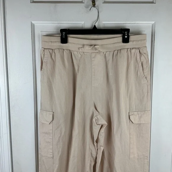 Pact Canopy Linen Blend Wide Leg Pants - Picture 5 of 11